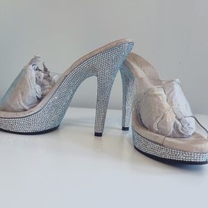 Blinged Competition Heels